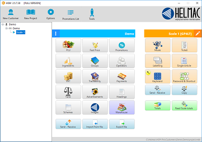 logiciel de pesage Helmac pour balance gpe Var sollies pont
