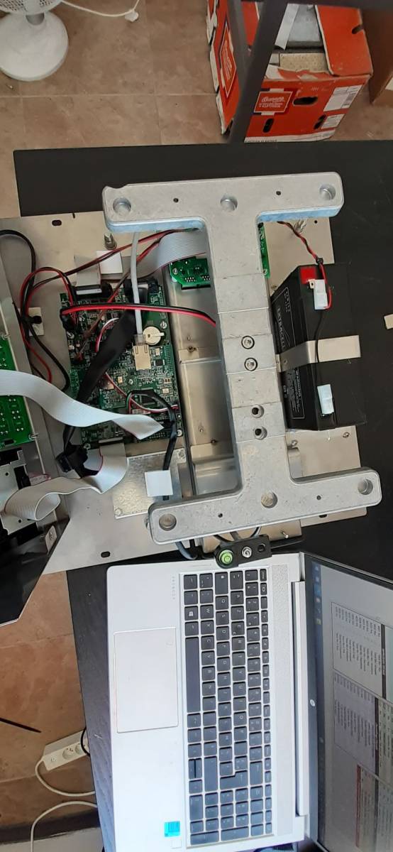 dépannage réparation balance helmac var 83